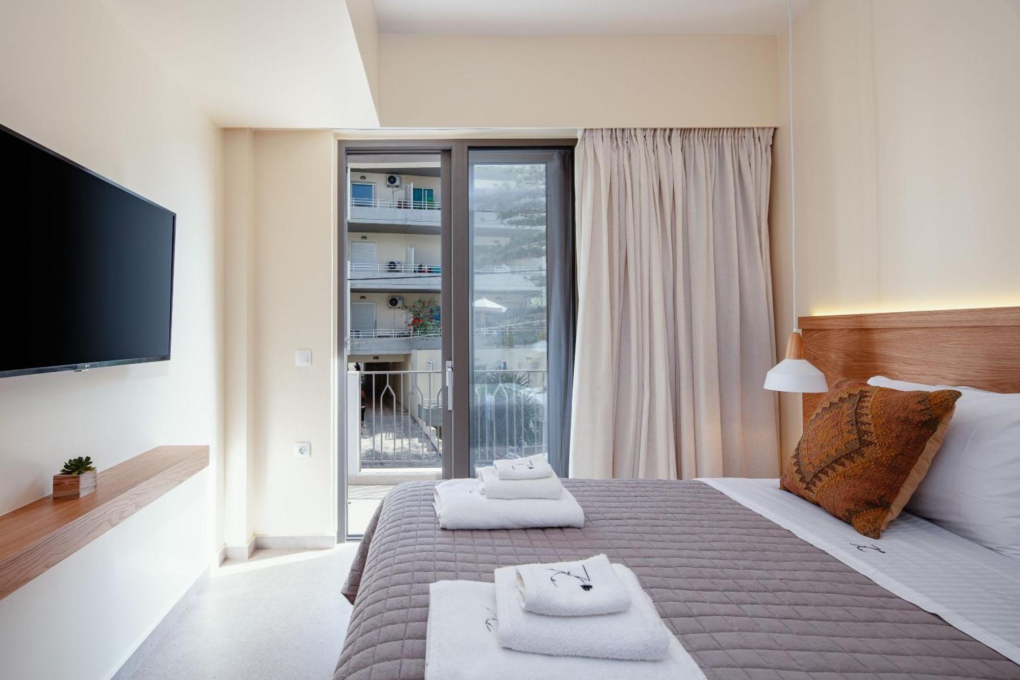 7 City Luxury Apartments Rethymno Pokoj fotografie