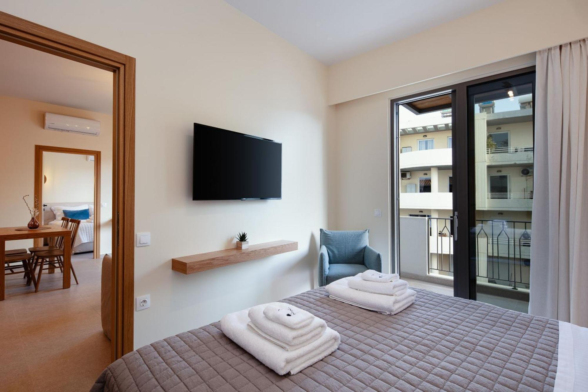 7 City Luxury Apartments Rethymno Pokoj fotografie
